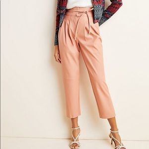Anthropologie Faux Leather Pants